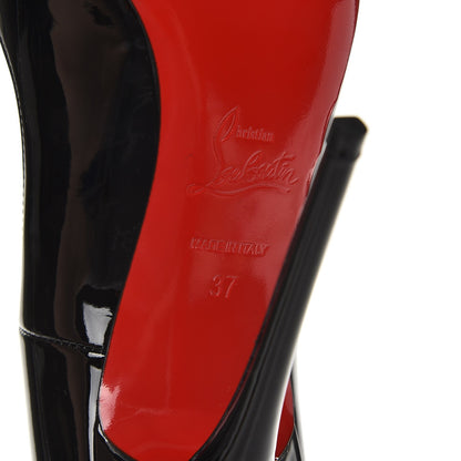 Christian Louboutin Patent So Kate 120 Pumps 37 Black 7 of 9