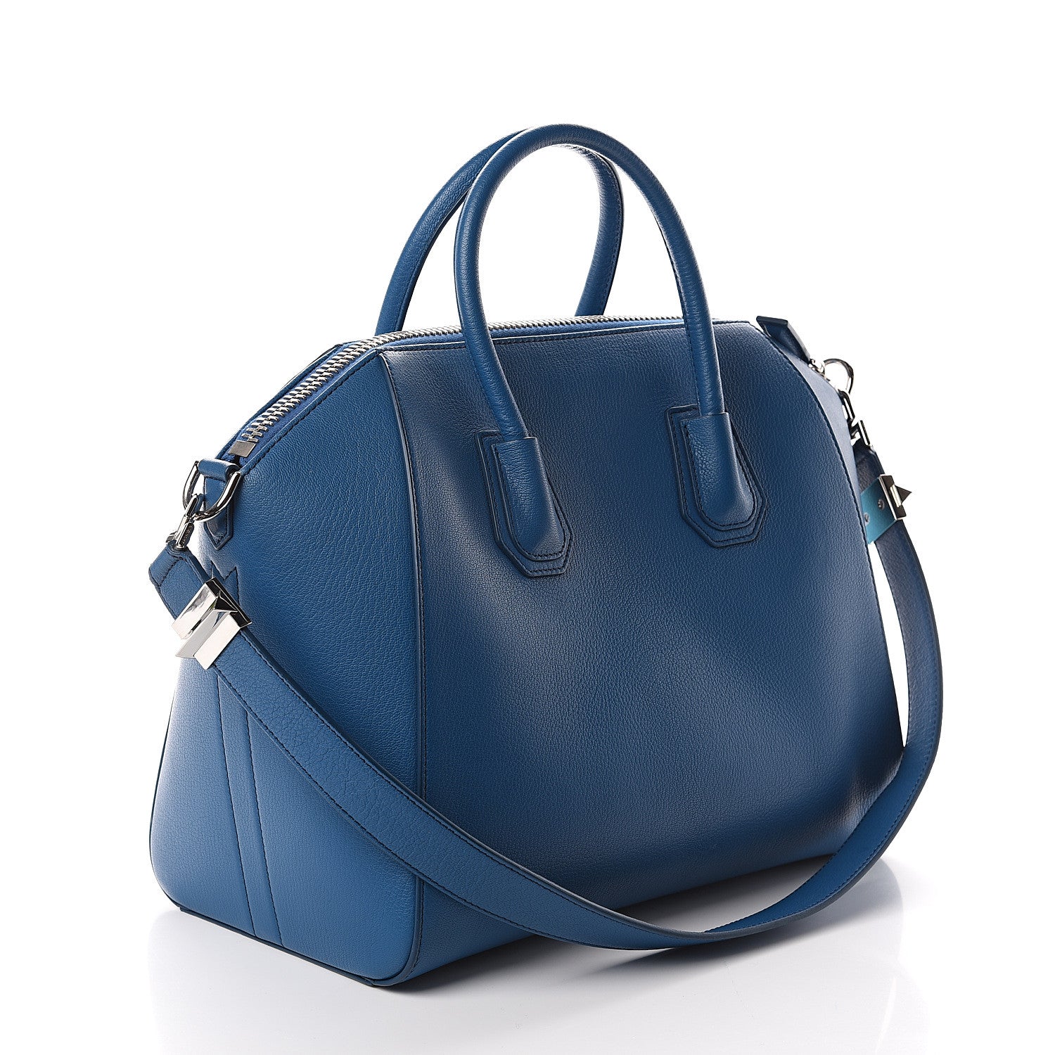 Givenchy Sugar Goatskin Medium Antigona Indigo Blue 2 of 8