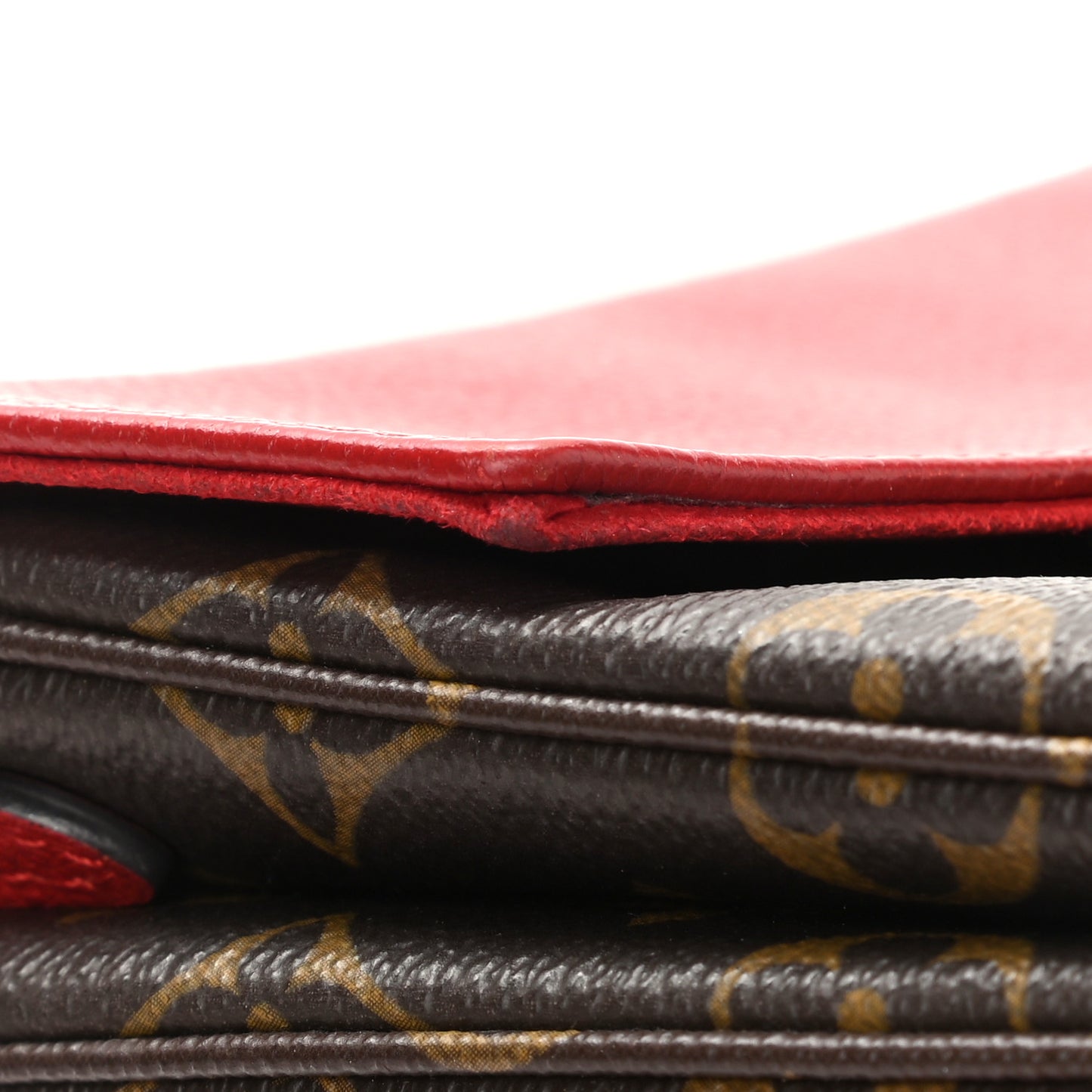 Monogram Twice Pochette Cherry