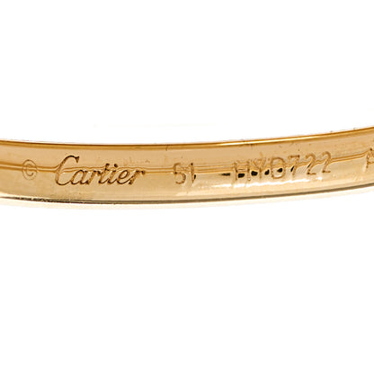 Cartier 18K Yellow Gold Diamond Double Juste Un Clou Ring 51 5.75 4 of 5
