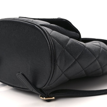 Chanel Caviar Quilted Backpack Bag Black 9 of 9