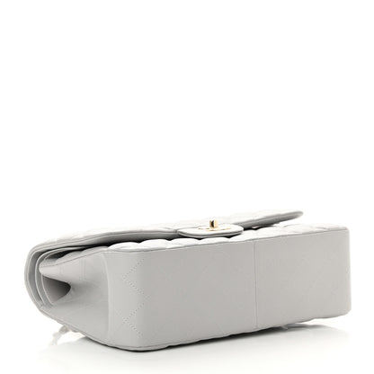 Chanel Caviar Quilted Jumbo Double Flap Grey 4 of 13