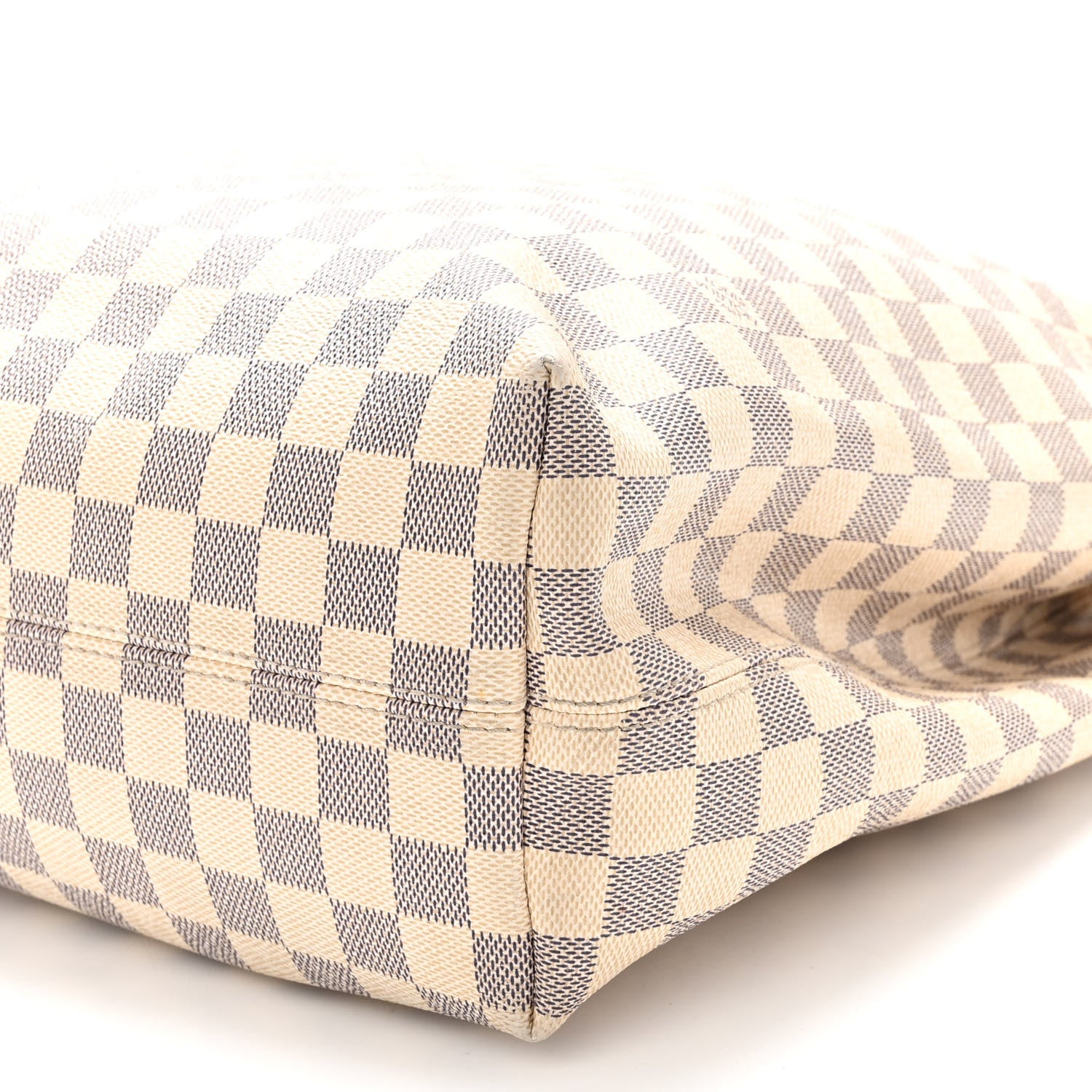 Louis Vuitton Damier Azur Graceful MM Rose Ballerine 9 of 9