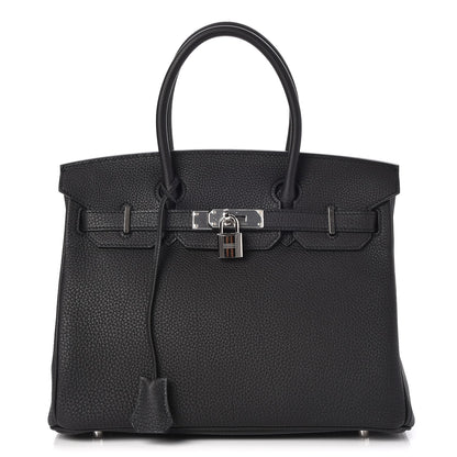 Hermes Togo Birkin 30 Black 1 of 34