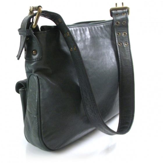 Marc Jacobs Leather Sofia Dark Green 3 of 9