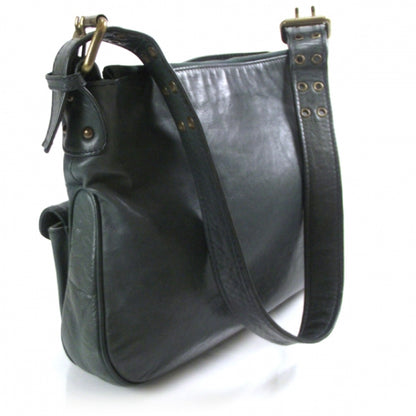 Marc Jacobs Leather Sofia Dark Green 3 of 9