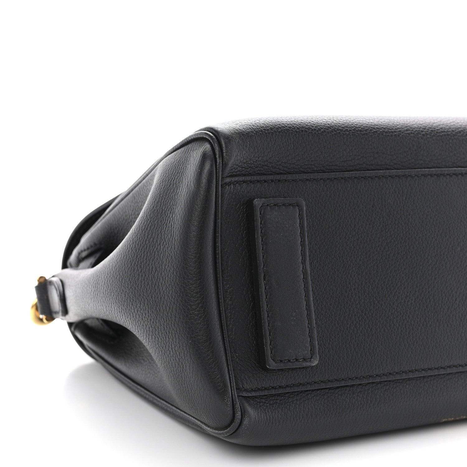 Versace Grained Calfskin La Medusa Top Handle Bag Black Black 8 of 11