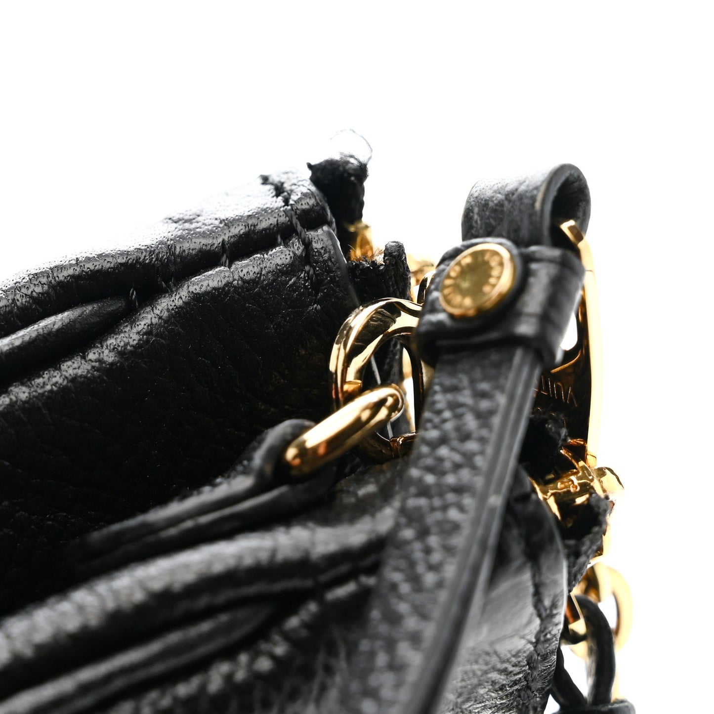 Empreinte Double Zip Pochette Black