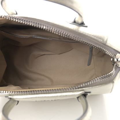 Givenchy Metallic Sugar Goatskin Small Antigona Silver 4 of 8