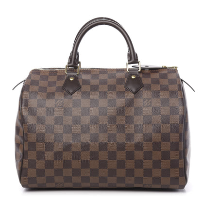Louis Vuitton Damier Ebene Speedy 30 1 of 10