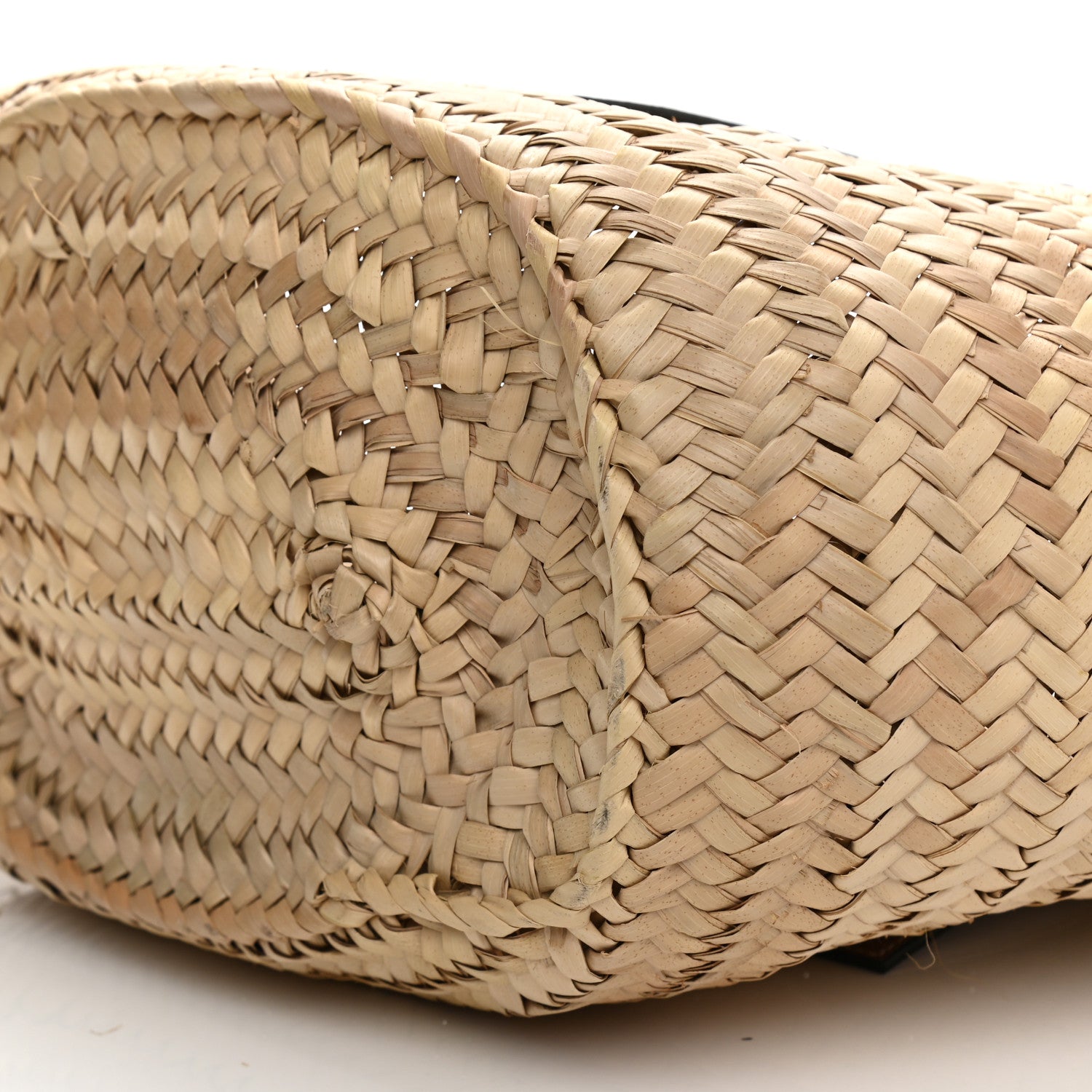 Loewe Raffia Large Basket Tote Bag Natural Tan 10 of 12