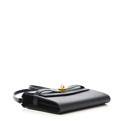 Hermes Epsom Kelly Wallet To Go Black 3 of 10