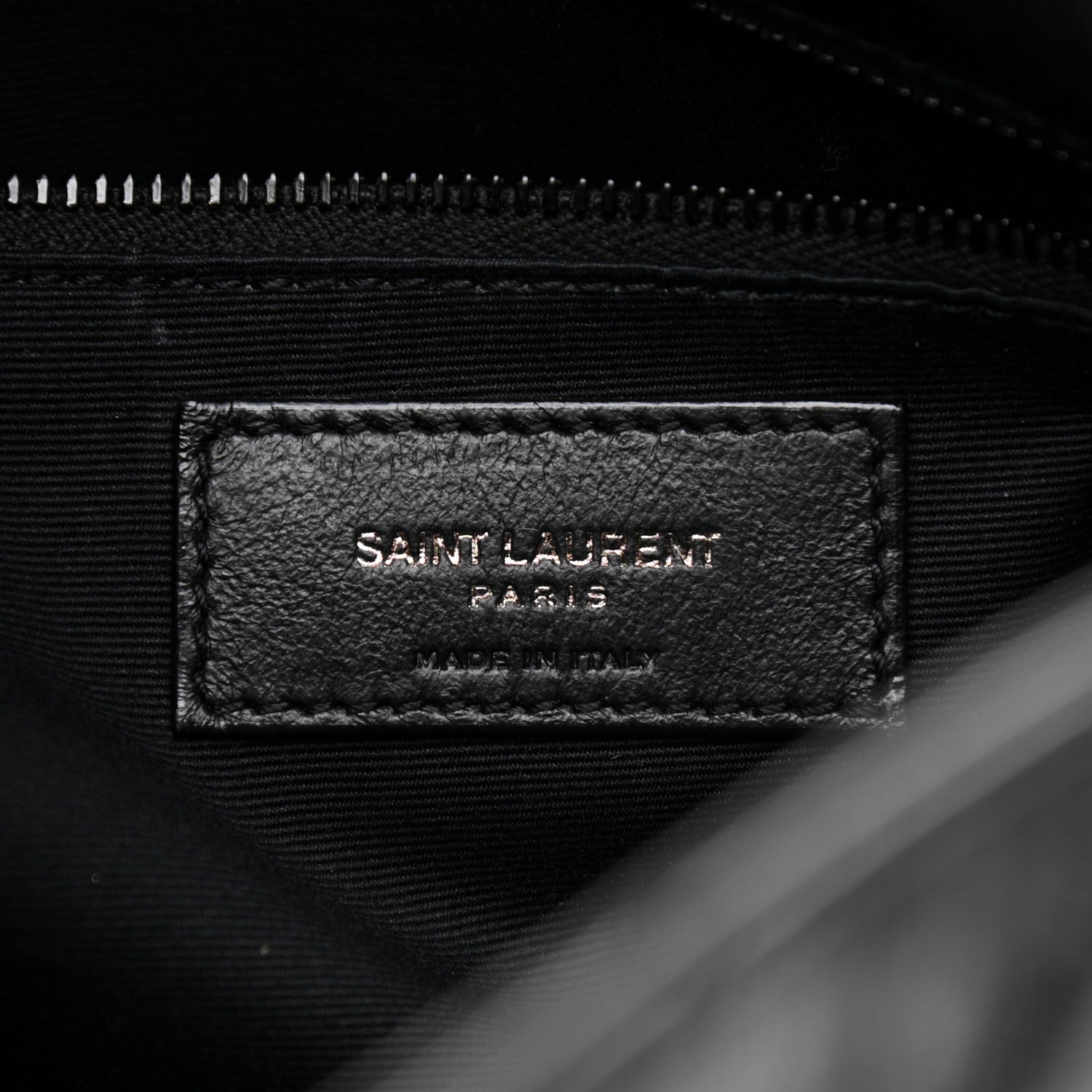 Saint Laurent Crinkled Calfskin Matelasse Monogram Medium Niki Shopper Tote Black 6 of 10