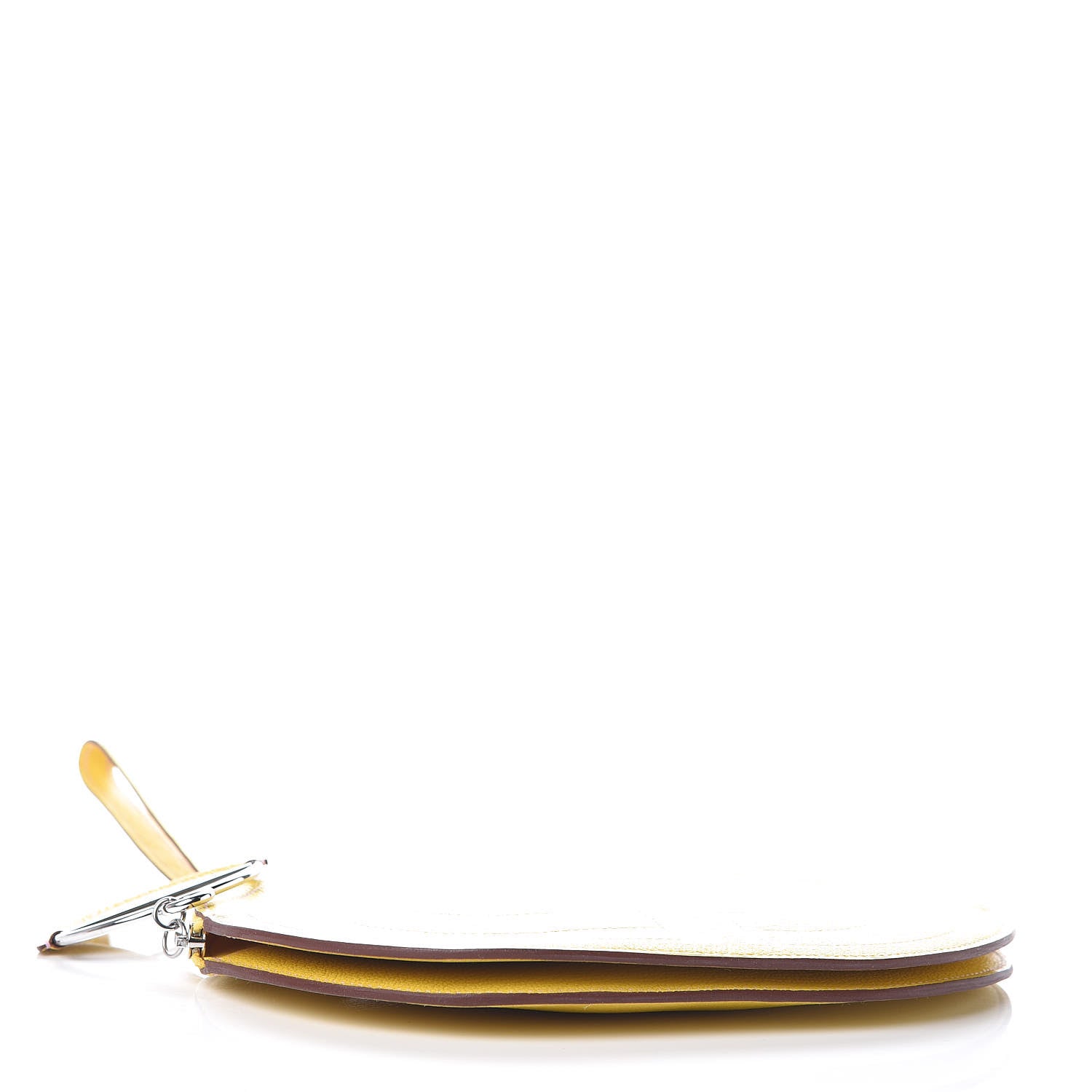 Hermes Chevre Mysore In-The-Loop-To-Go Pochette Jaune De Naples 4 of 8