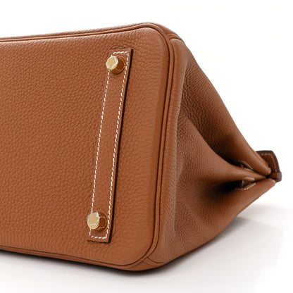 Hermes Togo Birkin 30 Gold 10 of 11