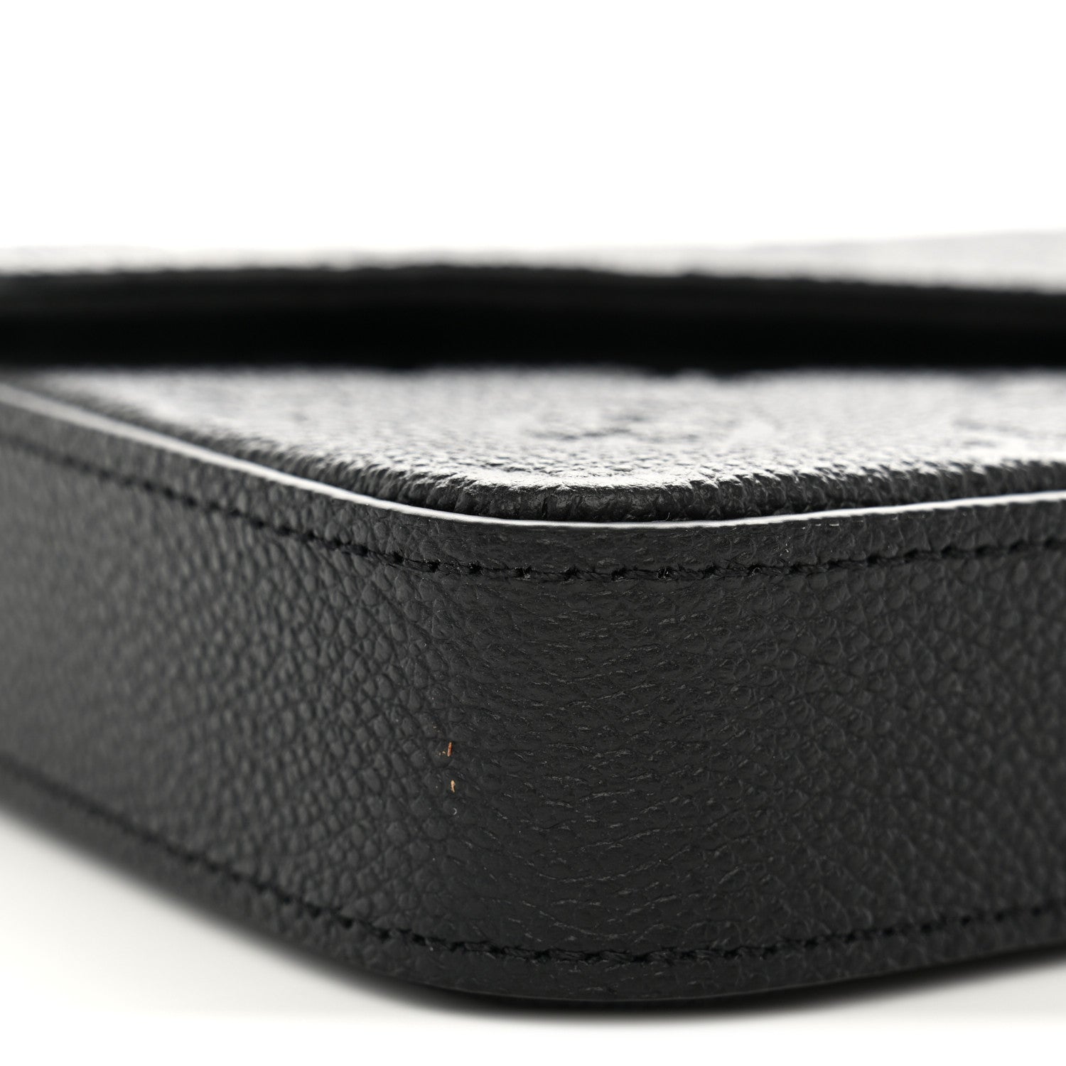 Louis Vuitton Empreinte Pochette Felicie Chain Wallet Black 9 of 10