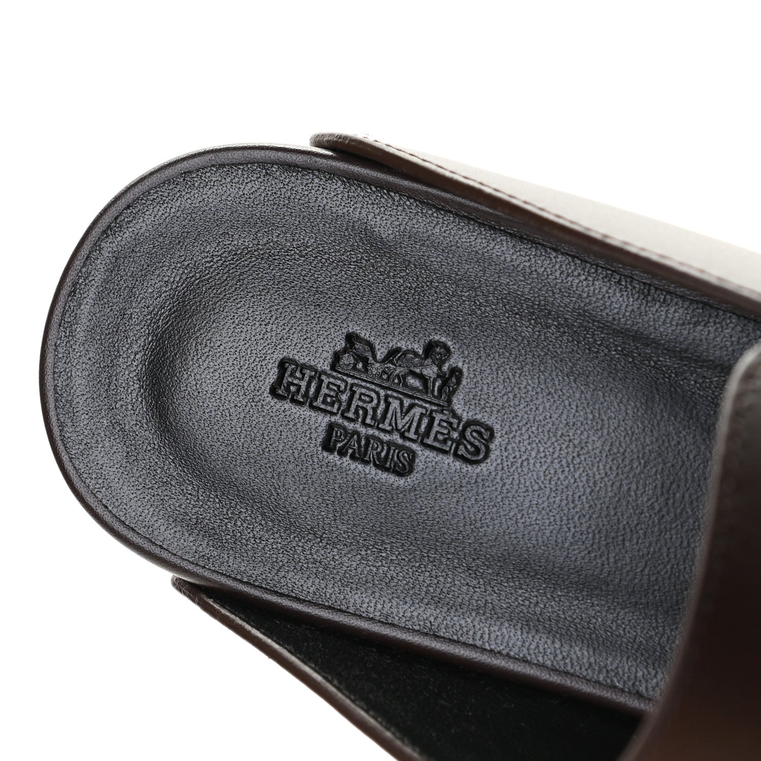 Hermes Calfskin Calya Mules 38 Cafe 6 of 11