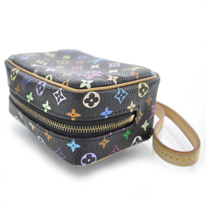 Louis Vuitton Monogram Multicolor Trousse Wapity Black 4 of 7