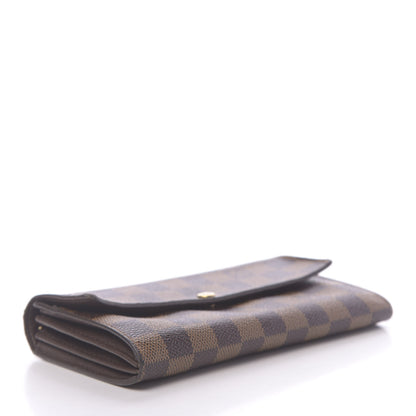 Louis Vuitton Damier Ebene Sarah Wallet 4 of 6