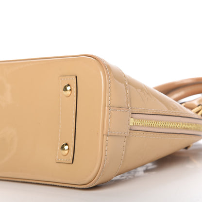 Louis Vuitton Vernis Alma BB Dune 7 of 9