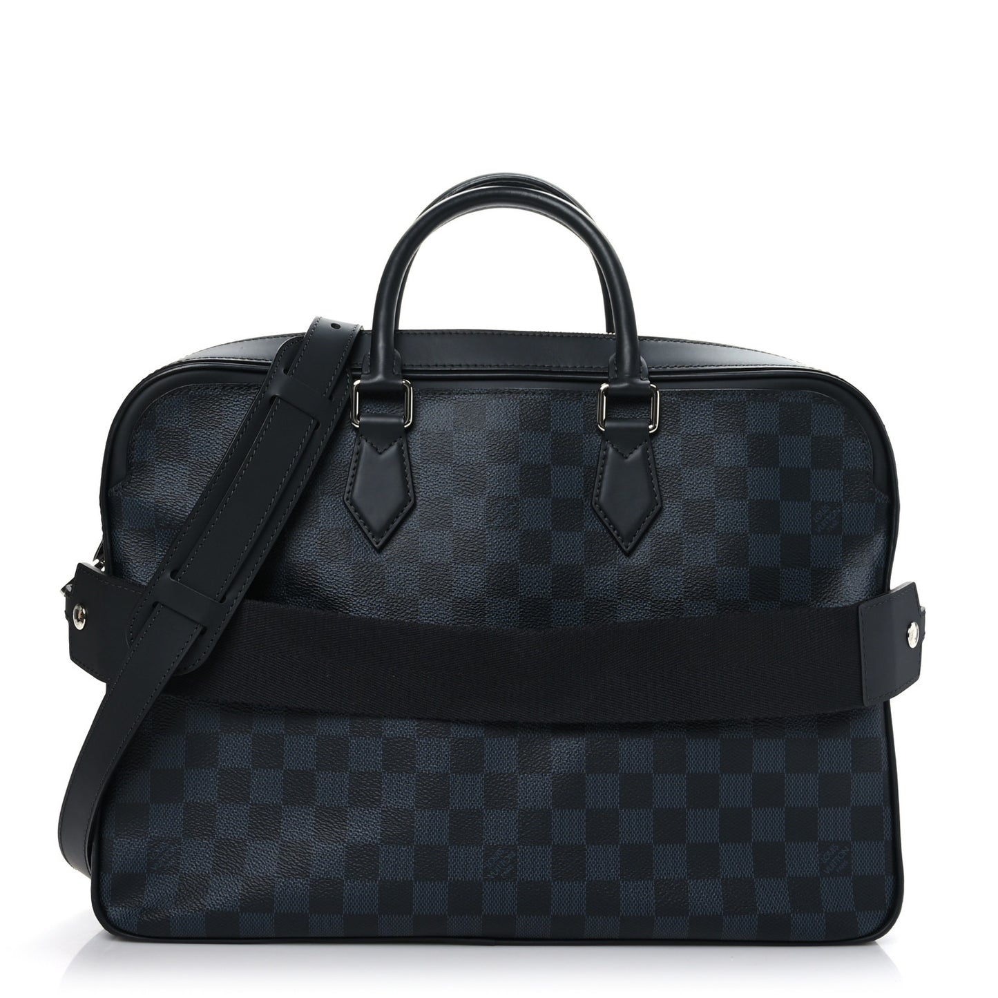 Damier Cobalt Dandy MM Briefcase