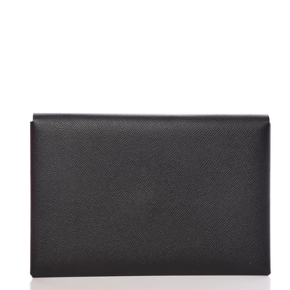 Hermes Epsom Calvi Pouch Black 1 of 11
