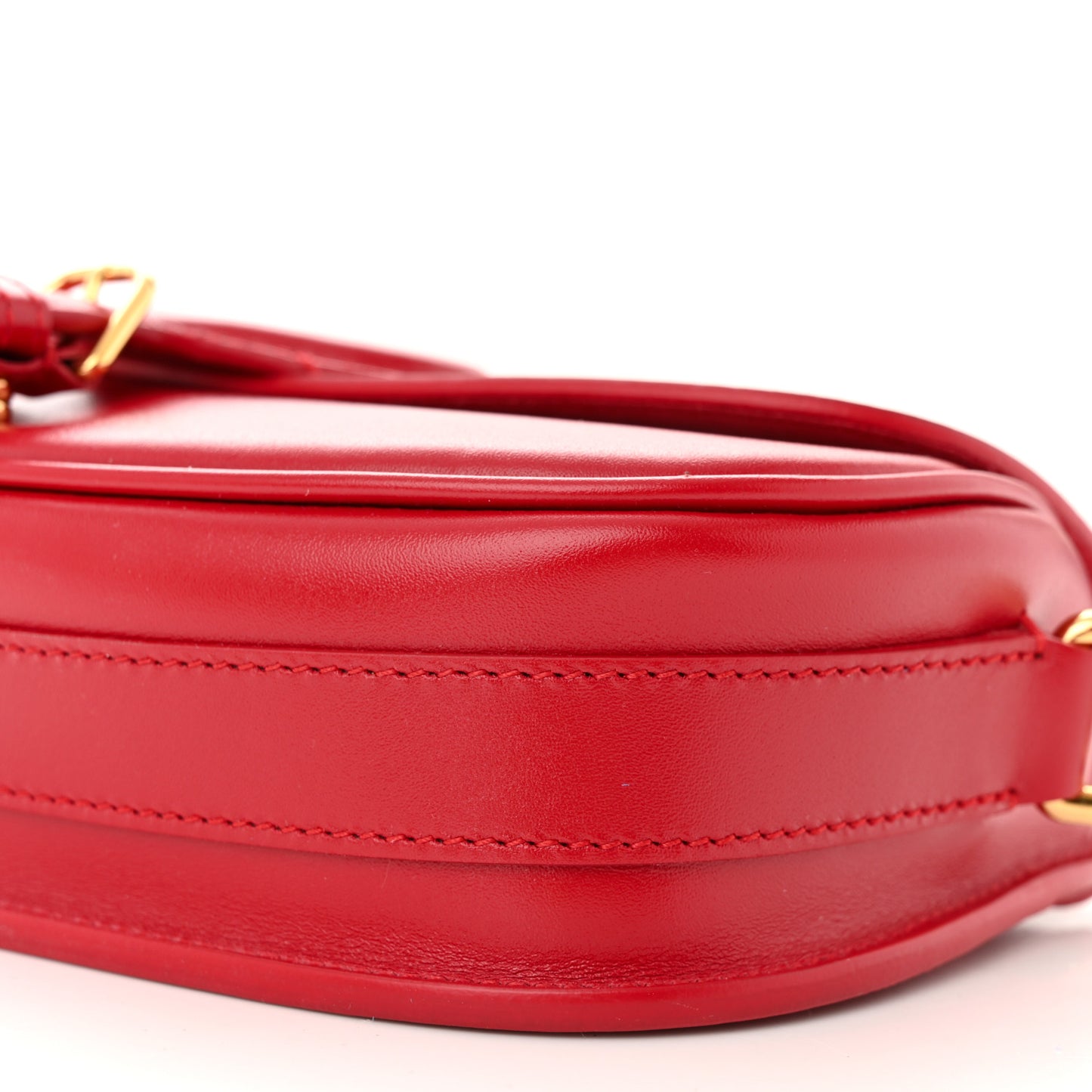 Box Calfskin East West Bobby Bag Flame Scarlett