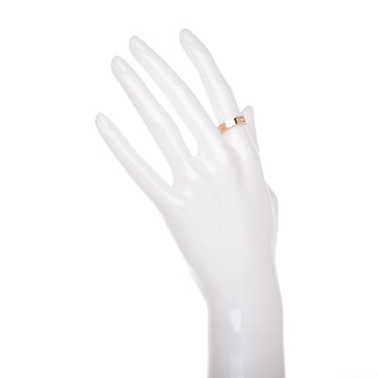 Cartier 18K Pink Gold Diamond 4mm LOVE Wedding Band Ring 49 4.75 2 of 4