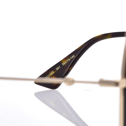 Gucci Acetate Oversize Square Frame GG0106S Sunglasses Black 6 of 7