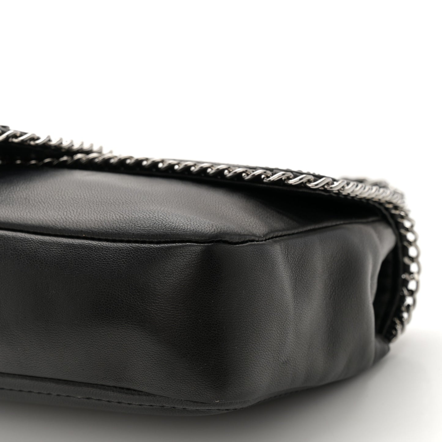 Lambskin Medium Madison Flap Black