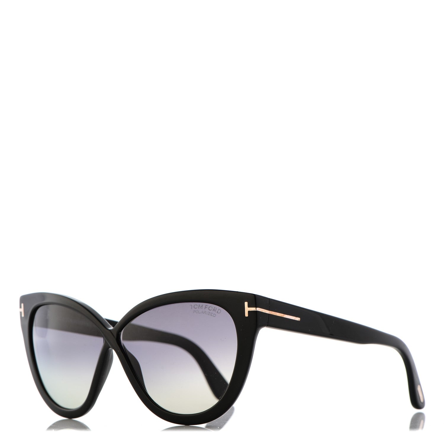 Tom Ford Polarized Arabella TF511 Sunglasses Black 1 of 9