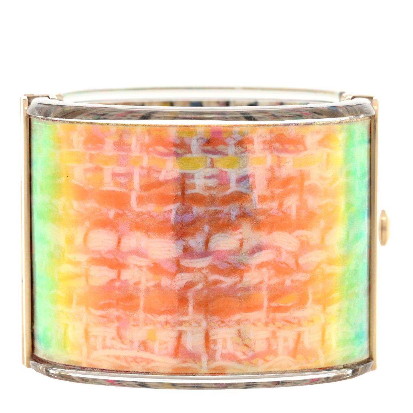 Iridescent Resin Tweed Effect CC Cuff