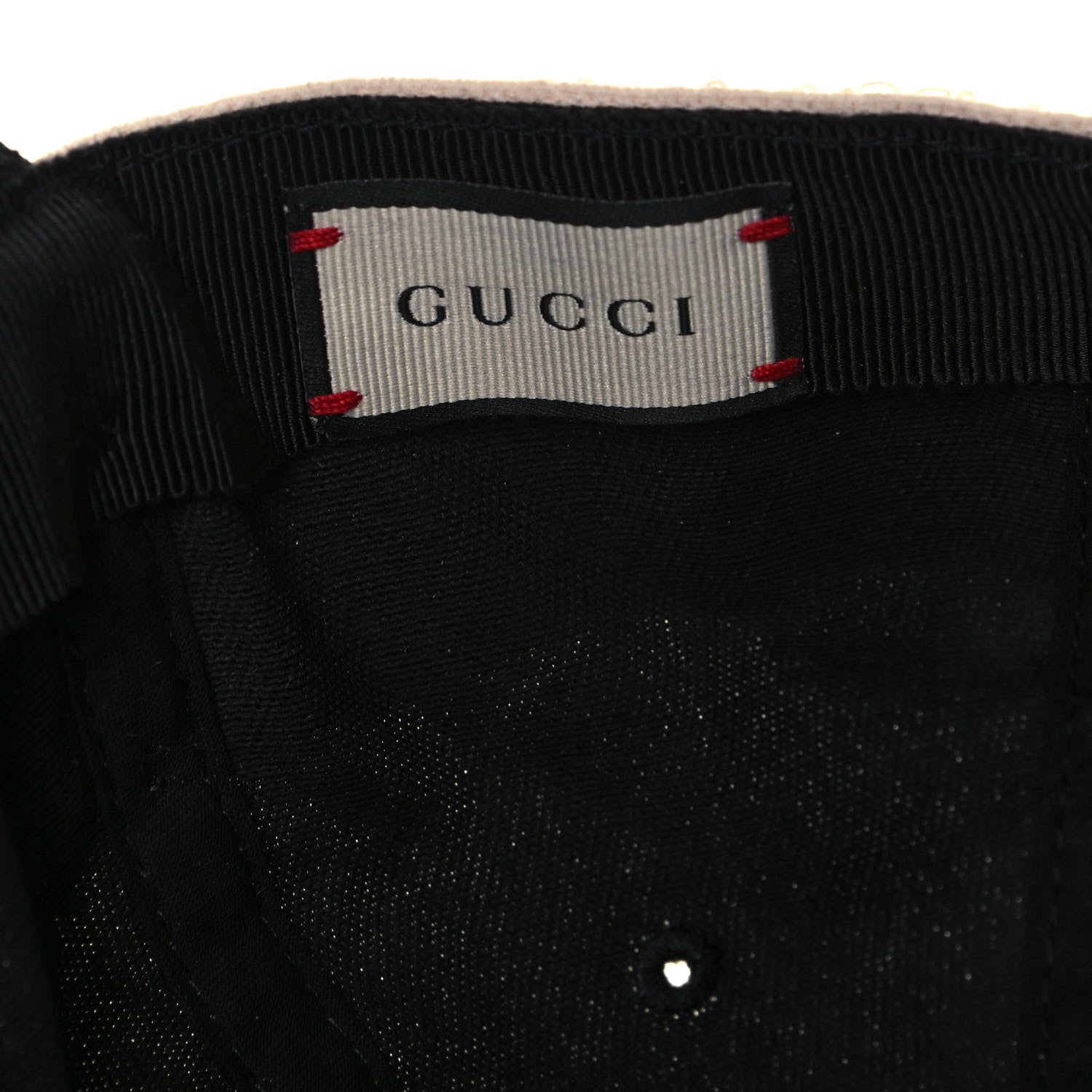 Gucci Gabardine Gucci Headband Baseball Hat M Black 7 of 9