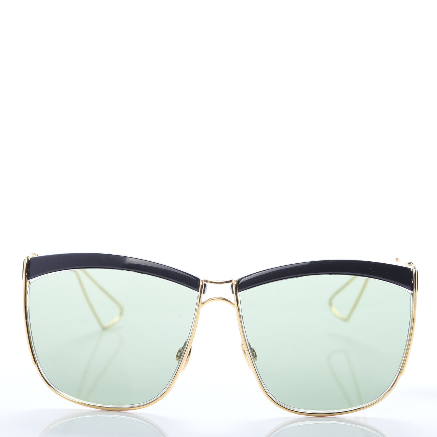 Christian Dior Metal So Electric Sunglasses Gold Black 2 of 7