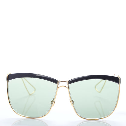 Christian Dior Metal So Electric Sunglasses Gold Black 2 of 7