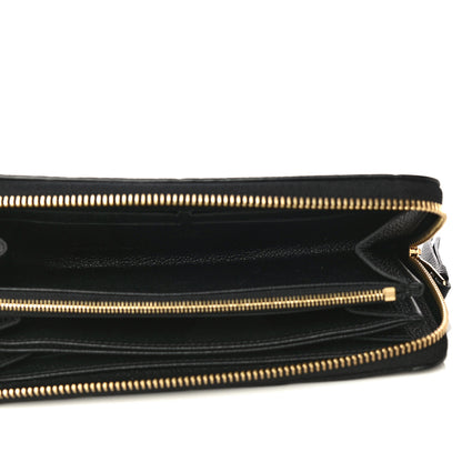 Louis Vuitton Empreinte Zippy Wallet Black 5 of 11