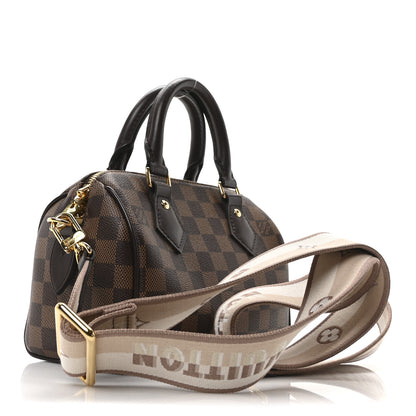 Louis Vuitton Damier Ebene Speedy Bandouliere 20 3 of 9