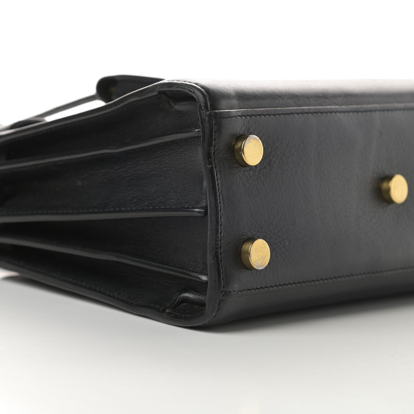 Calfskin Sac De Jour Black