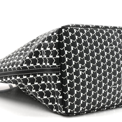 Moynat X KASING LUNG Calfskin Canvas M Labubu Tote GM Black 11 of 11