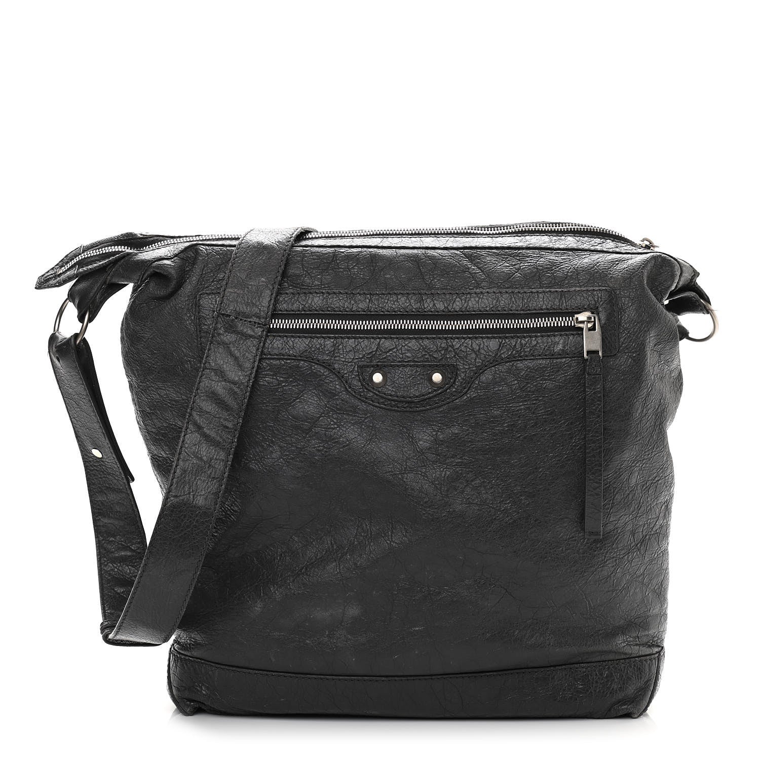 Balenciaga Agneau Mens Day Messenger Gris Fossile 1 of 18