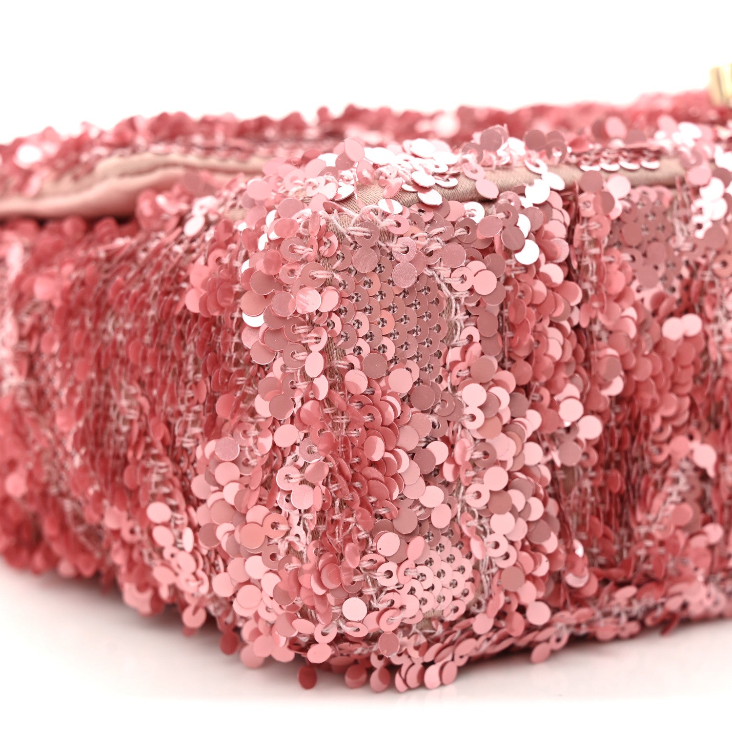 Chanel Sequin Mini Rectangular Flap Pink 9 of 10