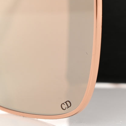 Christian Dior Metal Stellaire 1 Square Sunglasses Rose Gold 7 of 8
