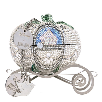 Judith Leiber x DISNEY Crystal Cinderella Pumpkin Clutch Clutch Silver Multicolor 1 of 14