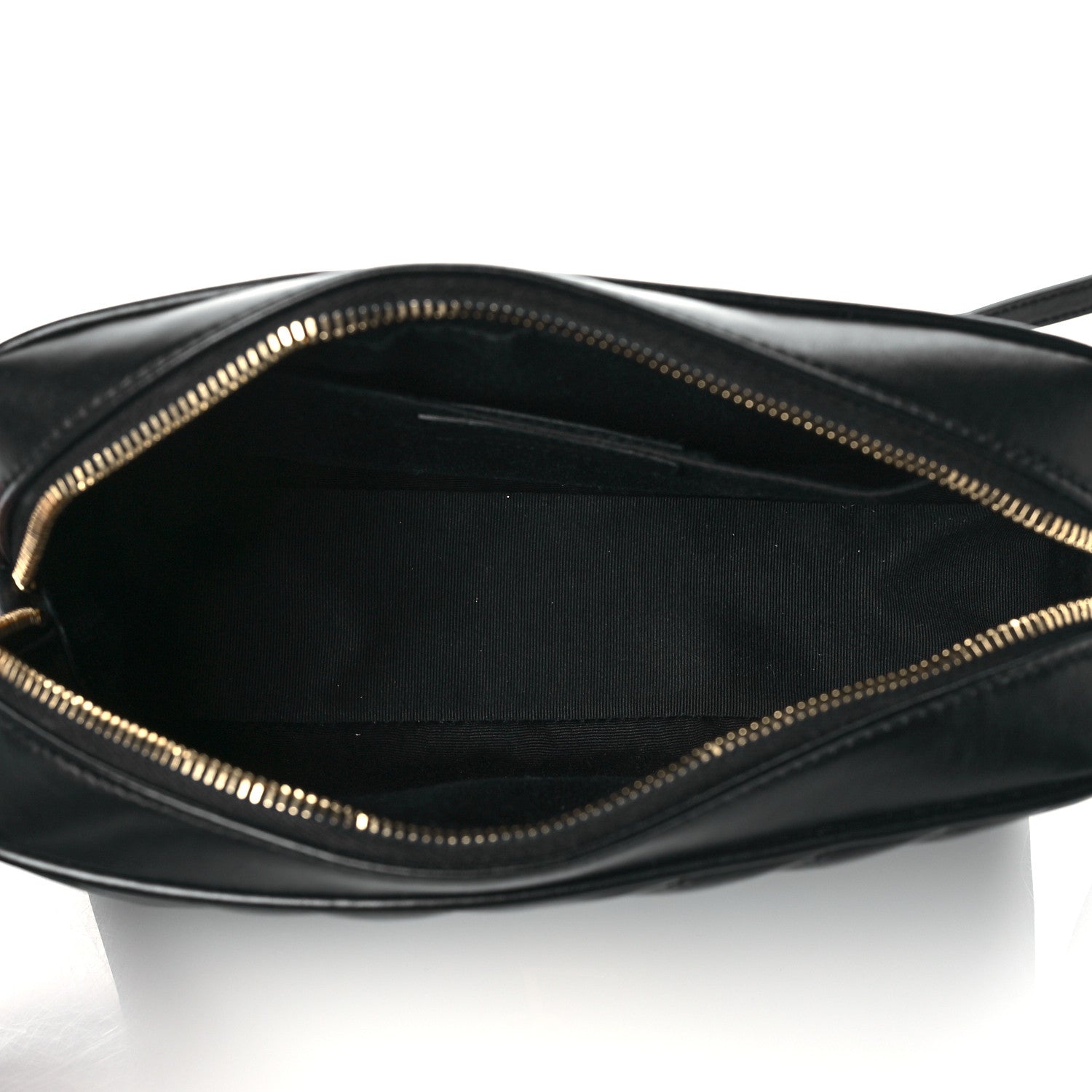 Saint Laurent Calfskin Matelasse Monogram Lou Camera Bag Black 5 of 10