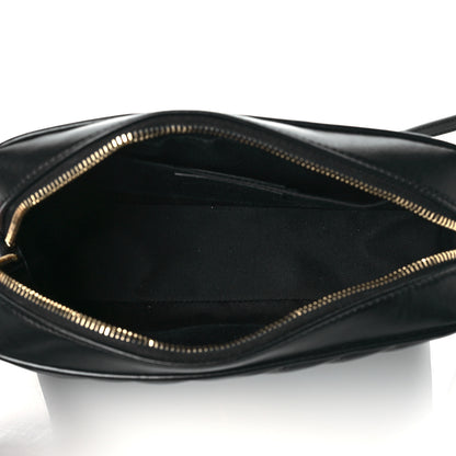 Saint Laurent Calfskin Matelasse Monogram Lou Camera Bag Black 5 of 10