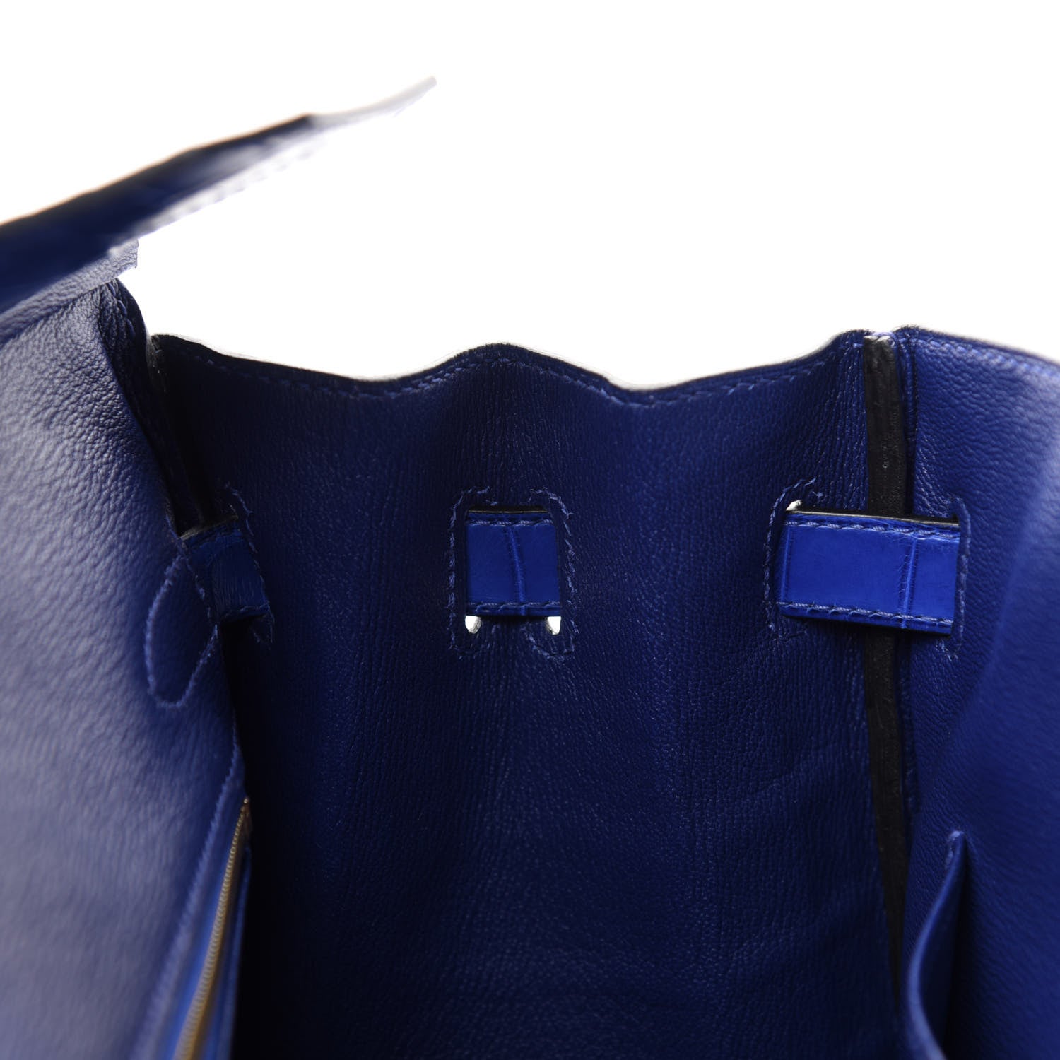 Hermes Matte Alligator Birkin 30 Bleu Electrique 14 of 34