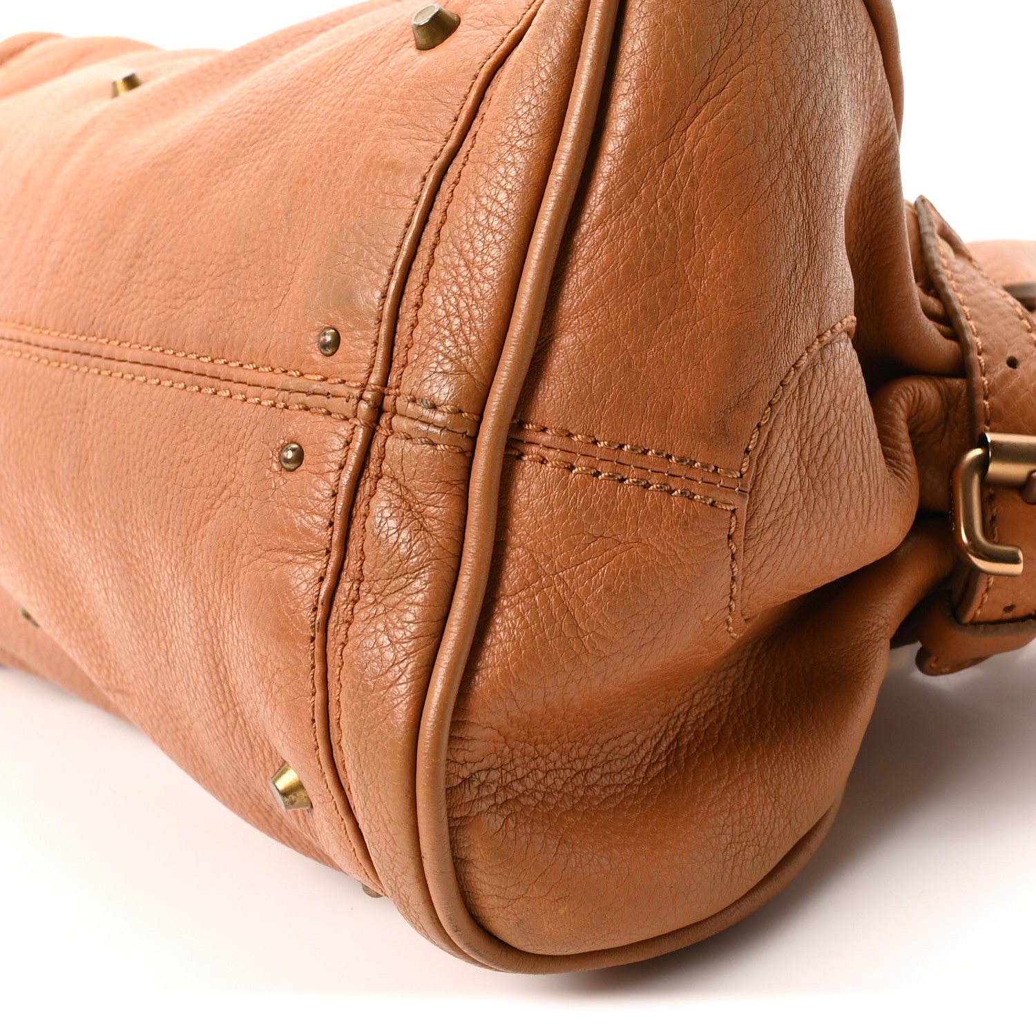 Chloe Calfskin Medium Paddington Satchel Tan 10 of 10