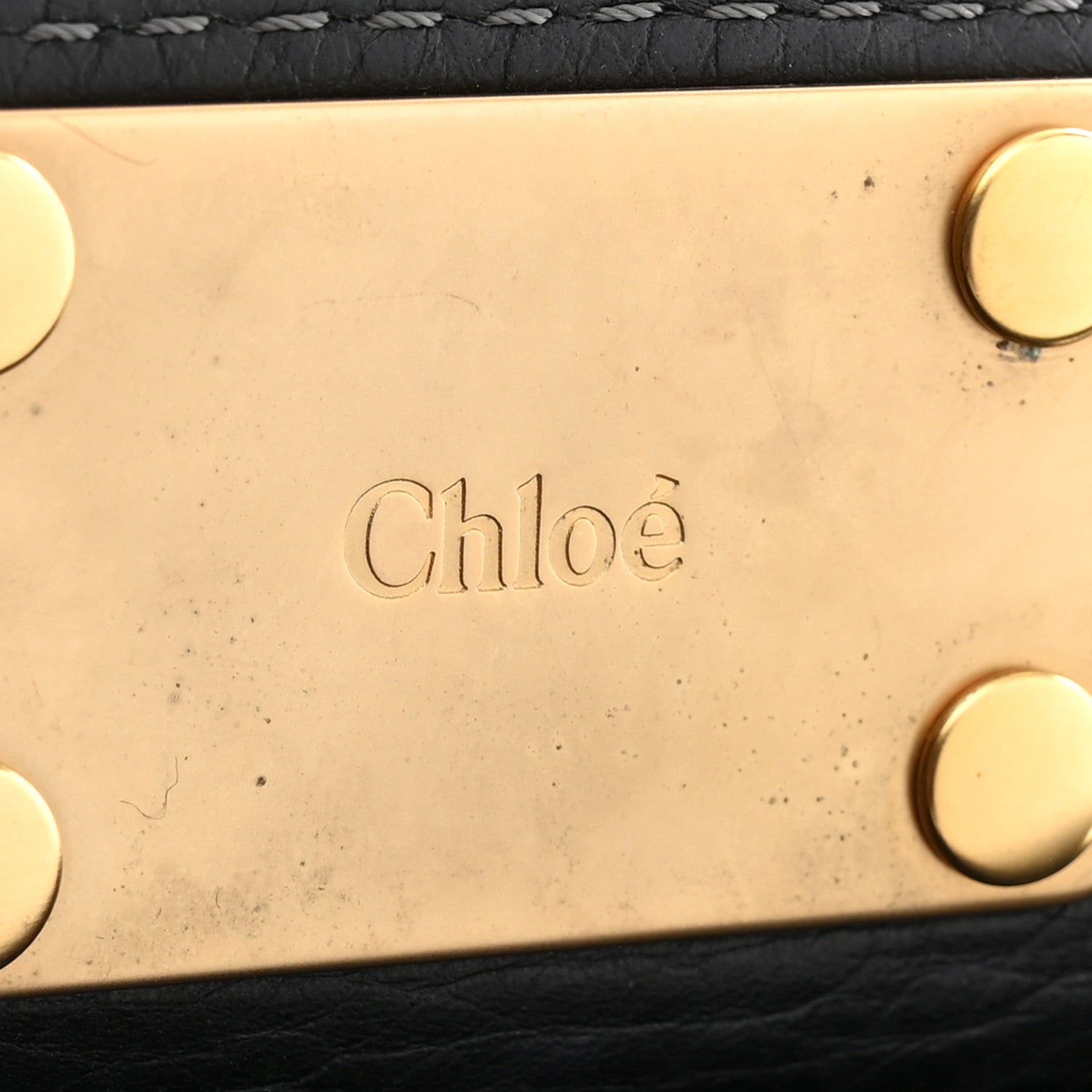 Chloe Calfskin Medium Paddington Satchel Black 6 of 9