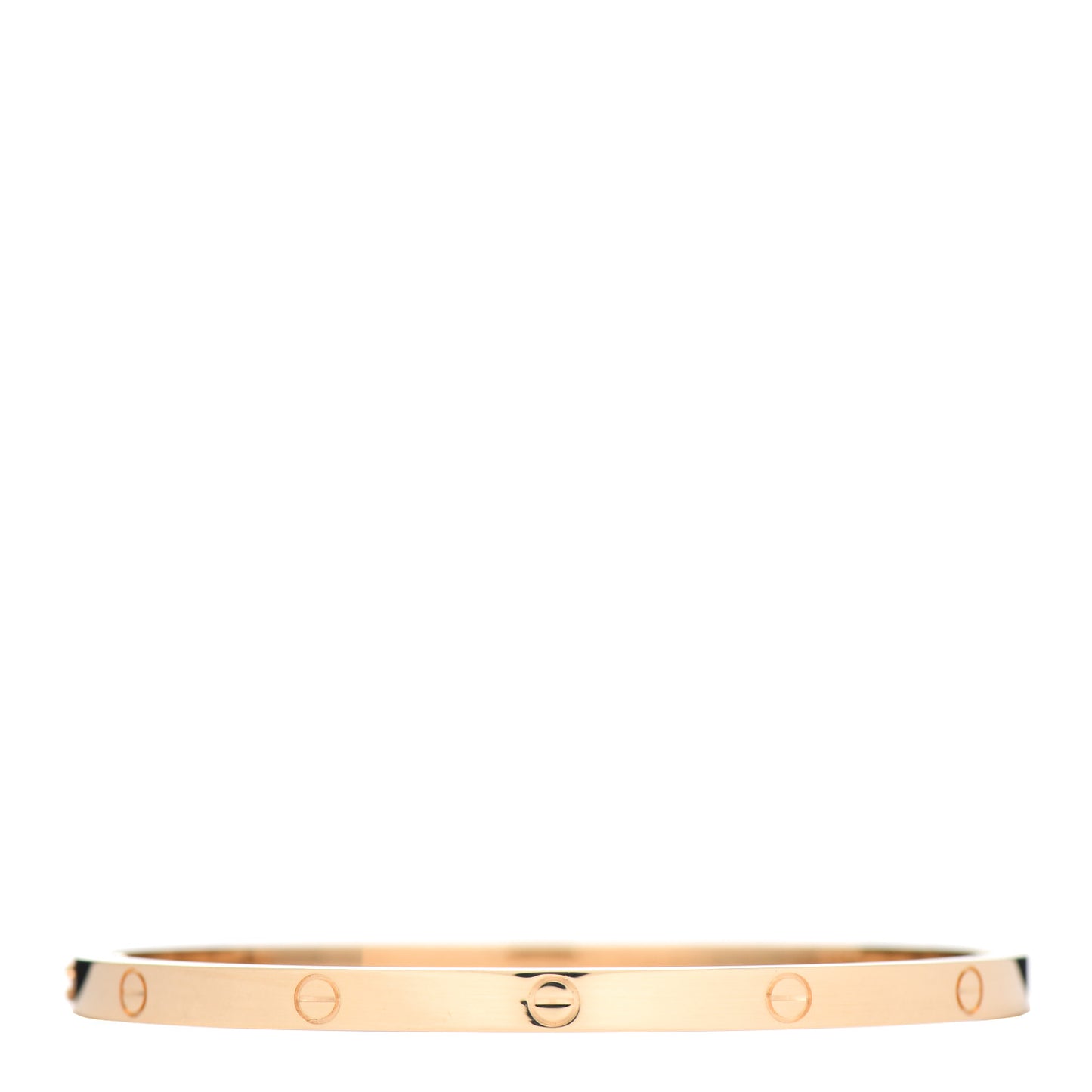 18K Yellow Gold Small LOVE Bracelet 16