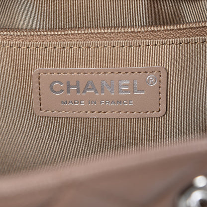 Chanel Caviar Quilted Large Shopping Tote Dark Beige 6 of 8